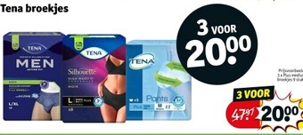 Kruidvat Tena broekjes aanbieding