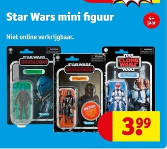 Kruidvat Star wars mini figuur aanbieding