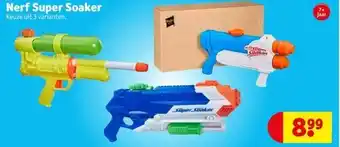Kruidvat Nerf super soaker keuze uit 3 varianten. aanbieding
