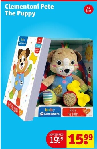 Kruidvat Clementoni pete the puppy aanbieding