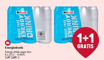 Delhaize Energiedrank aanbieding