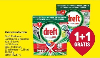 Delhaize Vaatwastabletten aanbieding