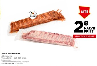 Jumbo Jumbo spareribs aanbieding
