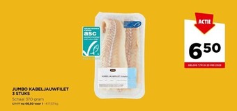 Jumbo kabeljauwfilet 3 stuks