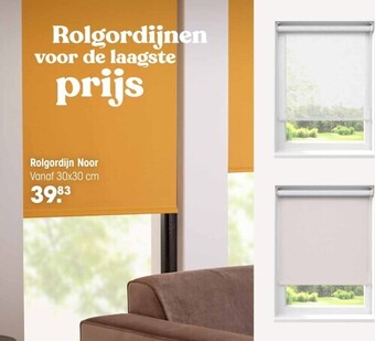 Kwantum Rolgordijn noor aanbieding