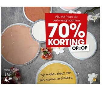 Kwantum Alle verf van de verfmengmachine aanbieding