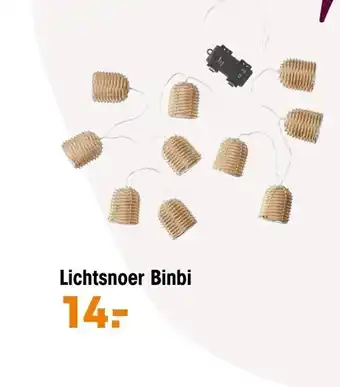 Kwantum Lichtsnoer binbi aanbieding