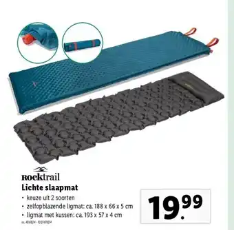 Lichte slaapmat