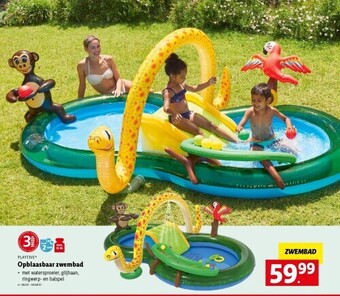 Lidl Opblaasbaar zwembad aanbieding