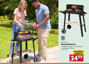 Lidl Houtskoolbarbecue aanbieding