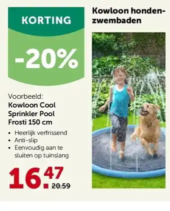 AVEVE Kowloon hondenzwembaden aanbieding