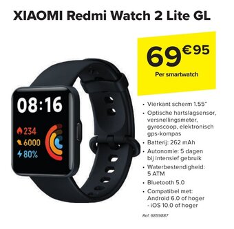 Carrefour XIAOMI Redmi Watch 2 Lite GL aanbieding