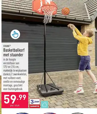 CRANE Basketbalkorf met staander per stuk