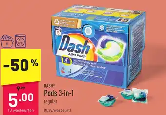 ALDI DASHⓇ Pods 3-in-1 regular aanbieding