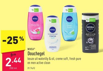 ALDI NIVEA Douchegel 250mL aanbieding