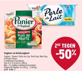 Delhaize Yoghurt of drinkyoghurt aanbieding