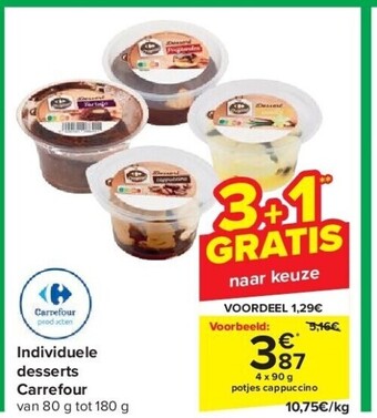 Carrefour Individuele desserts carrefour aanbieding
