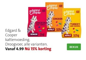 Edgard & cooper kattenvoeding