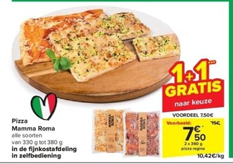 Carrefour Pizza mamma roma aanbieding