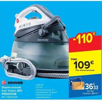 Stoomcentrale iron vision 360 prb2500b