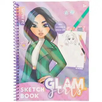 Action Craft universe glam girls schetsboek aanbieding