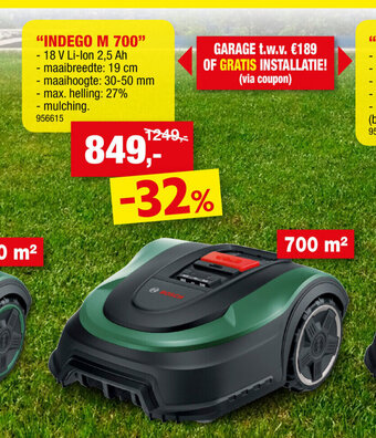 Hubo Bosch "INDEGO M 700" aanbieding