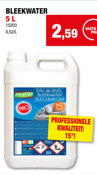 Hubo BLEEKWATER 5 L aanbieding