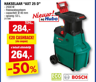 Hubo BOSCH HAKSELAAR "AXT 25 D" aanbieding