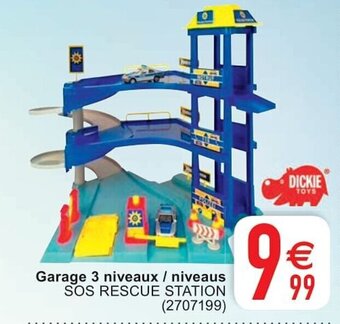 Cora Garage 3 niveaux / niveaus Sos Rescue Station aanbieding