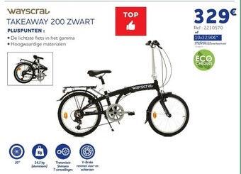 Auto5 Takeaway 200 zwart aanbieding