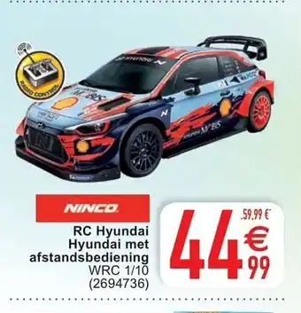 Ninco RC Hyundai met afstandsbediening