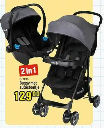 Happyland Buggy met autostoeltje aanbieding