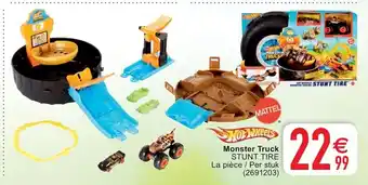 Cora Hot Wheels Monster Truck Stunt Tire aanbieding