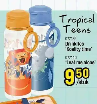 Happyland Drinkfles koality time aanbieding