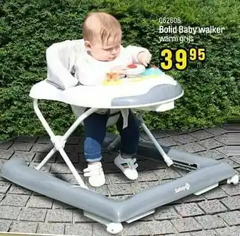 Happyland Bolid baby walker warm grijs aanbieding