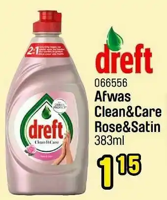 Happyland Afwas clean+care rose+satin aanbieding