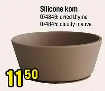 Happyland Silicone kom aanbieding