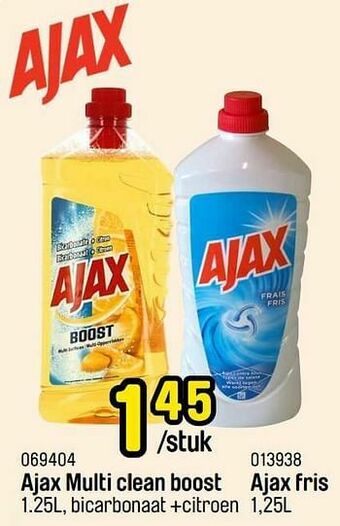 Happyland Ajax multi clean boost aanbieding
