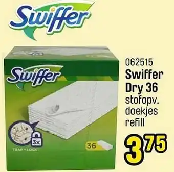 Happyland Swiffer dry 36 aanbieding