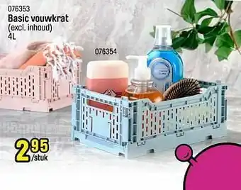 Happyland Basic vouwkrat aanbieding