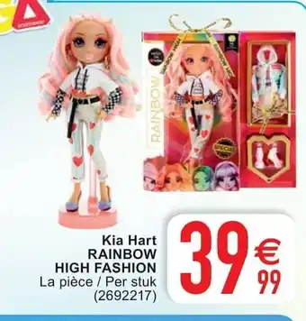 Kia Hart Rainbow High Fashion