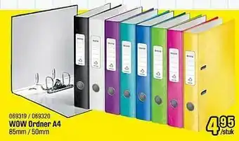 Happyland Wow ordner a4 aanbieding