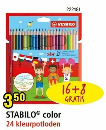 Happyland Stabilo color aanbieding