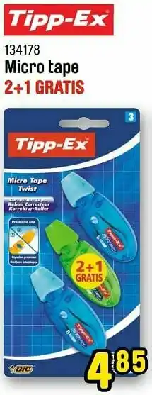 Happyland Micro tape aanbieding