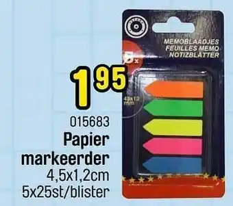 Papier markeerder