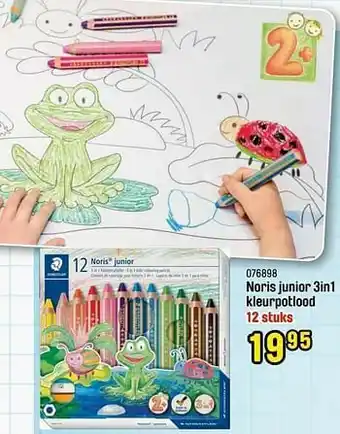 Noris junior 3in1 kleurpotlood