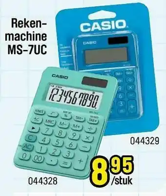 Rekenmachine ms-7uc
