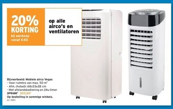 GAMMA Mobiele airco vegas aanbieding