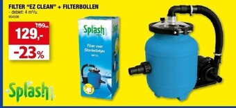 Hubo Filter “ez clean” + filterbollen aanbieding