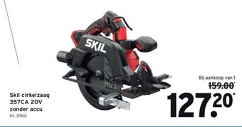 GAMMA Skil cirkelzaag 357ca 20v zonder accu aanbieding